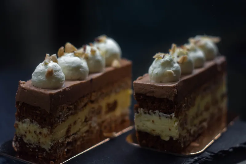 Too Soft to Stand: The Physics of Desserts Living Dangerously on the Edge of Collapse
